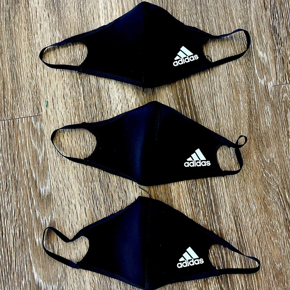3 pack Adidas facemasks